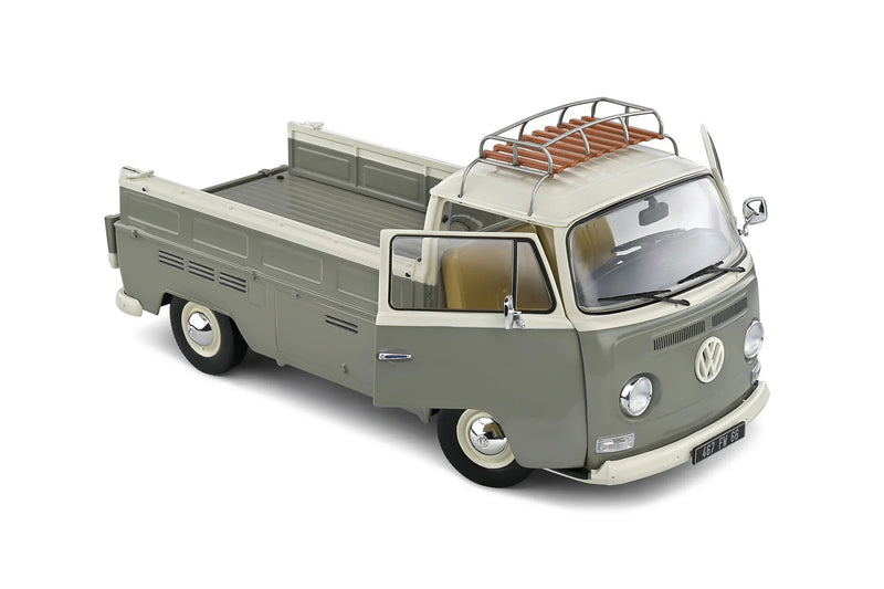 Escala 1/18 Volkswagen Kombi T2 Pick-Up 1968 1:18 Solido Cinza