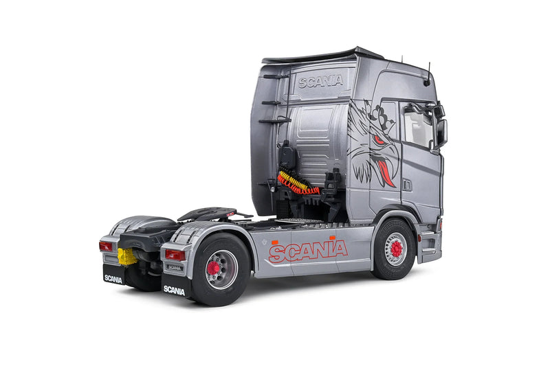 Scania S580 Highline 2023 1:24 Solido Cinza