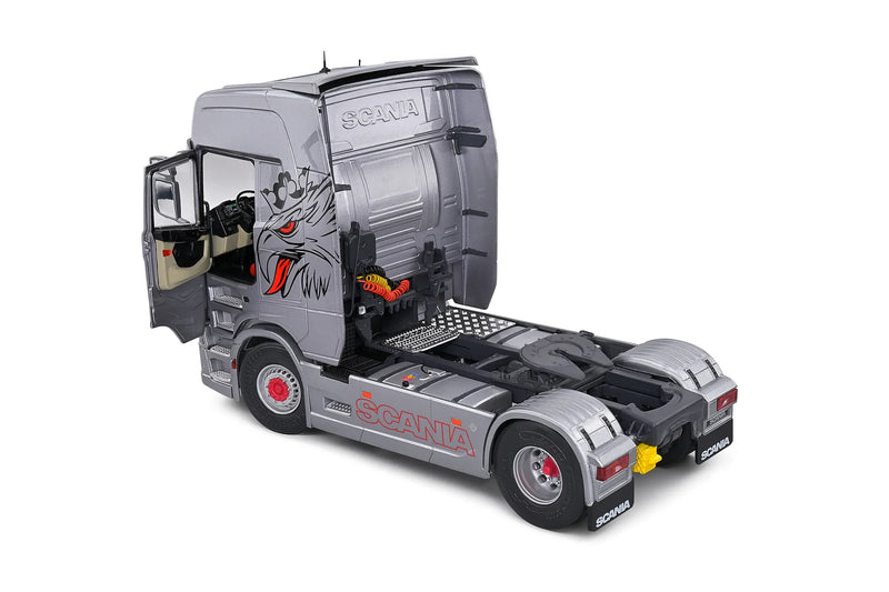 Scania S580 Highline 2023 1:24 Solido Cinza