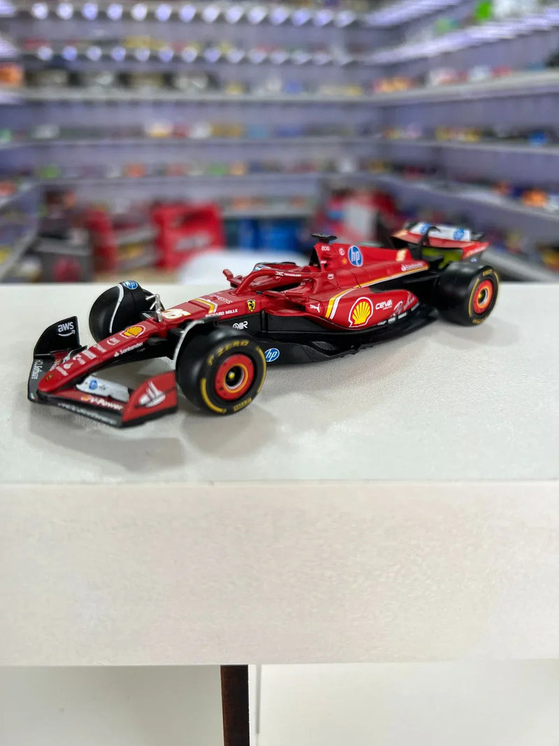 Fórmula 1 Ferrari SF24 Charles Leclerc 2024 1:43 Bburago