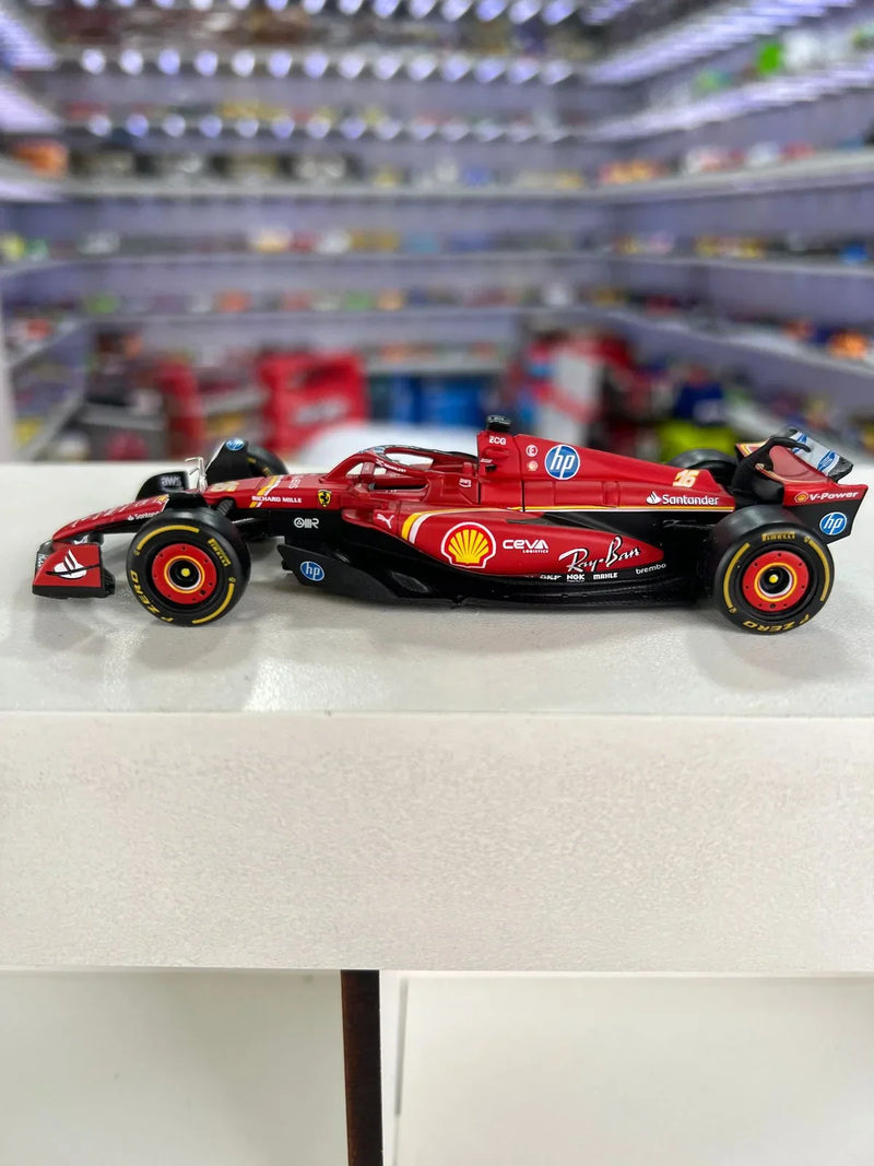 Fórmula 1 Ferrari SF24 Charles Leclerc 2024 1:43 Bburago