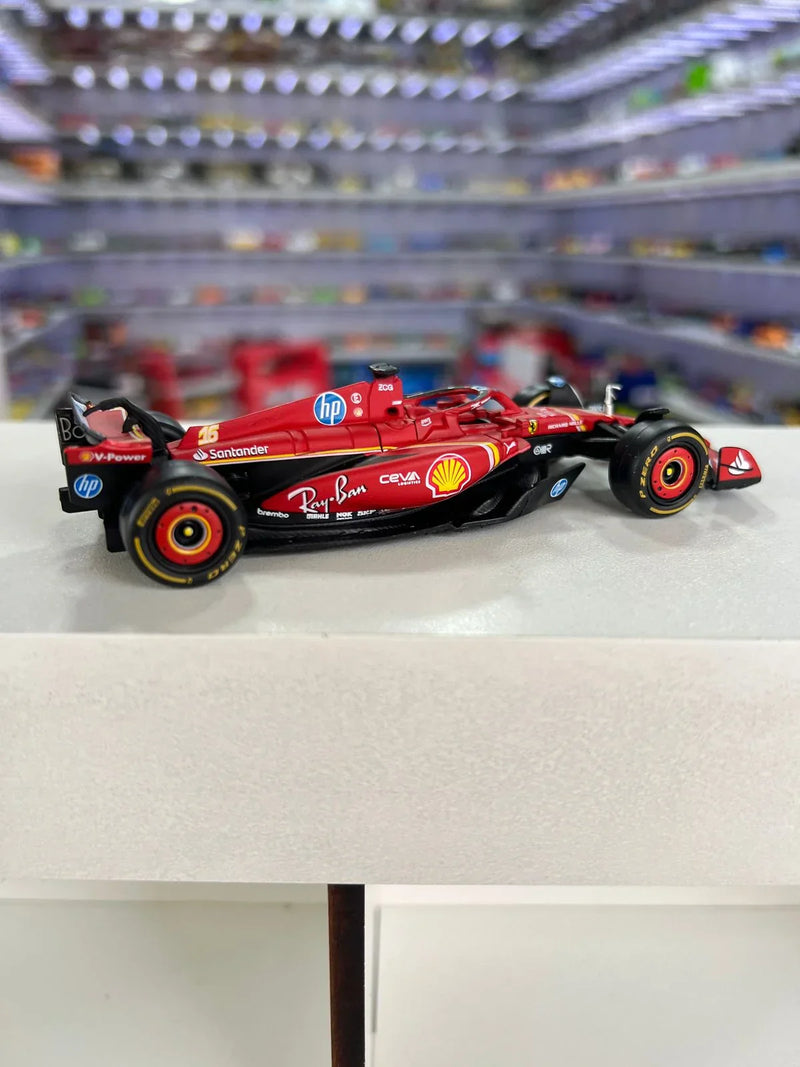 Fórmula 1 Ferrari SF24 Charles Leclerc 2024 1:43 Bburago