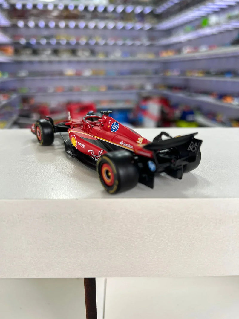 Fórmula 1 Ferrari SF24 Charles Leclerc 2024 1:43 Bburago